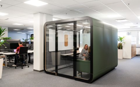 Framery office pod offering in perfect harmony