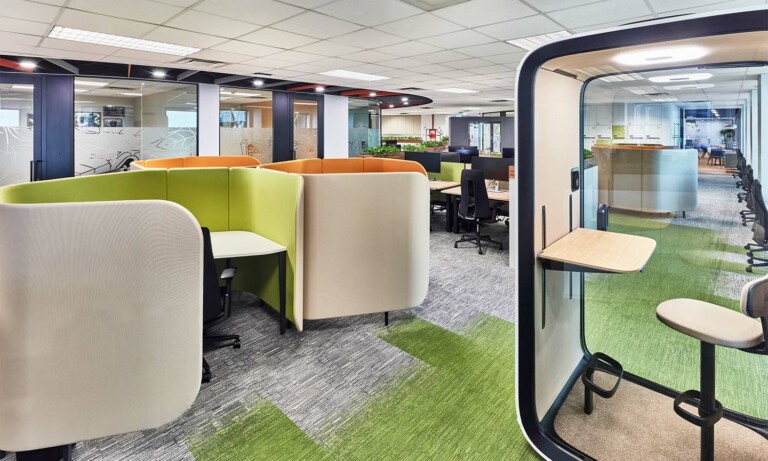 Framery One office pod in Brarry Callebaut office in Singapore