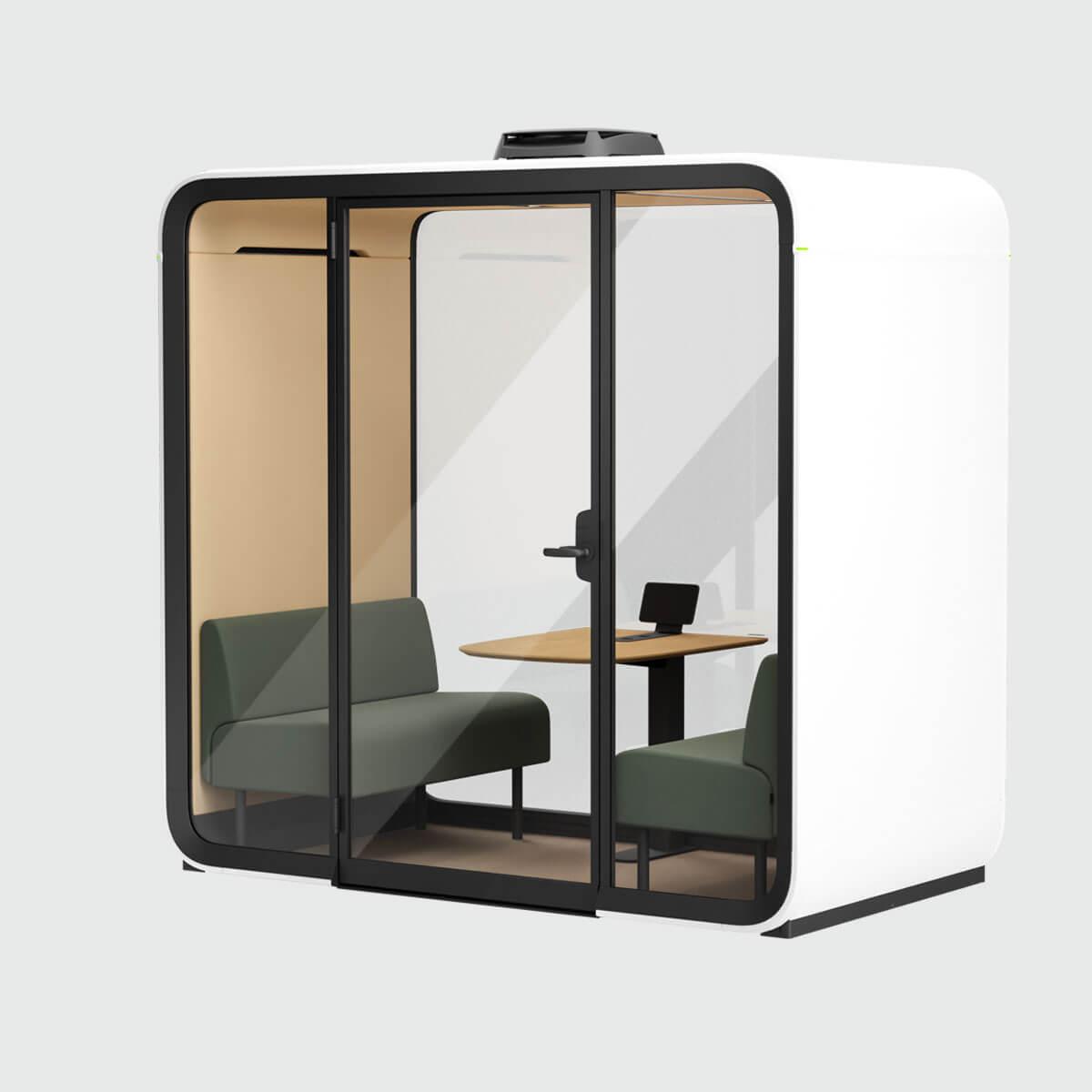 Framery Four, a smart meeting pod