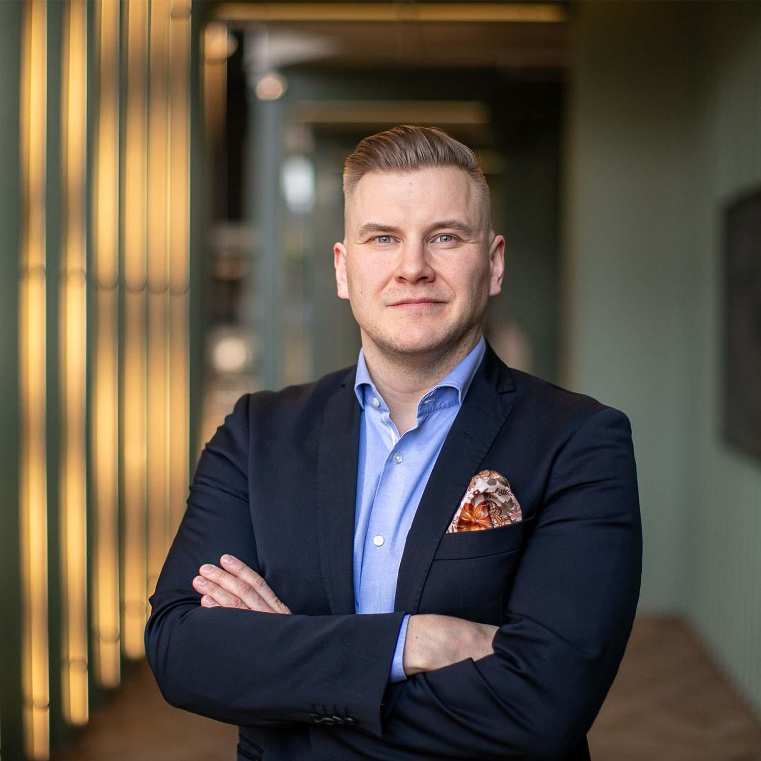 Samu Hällfors, Framery's CEO.
